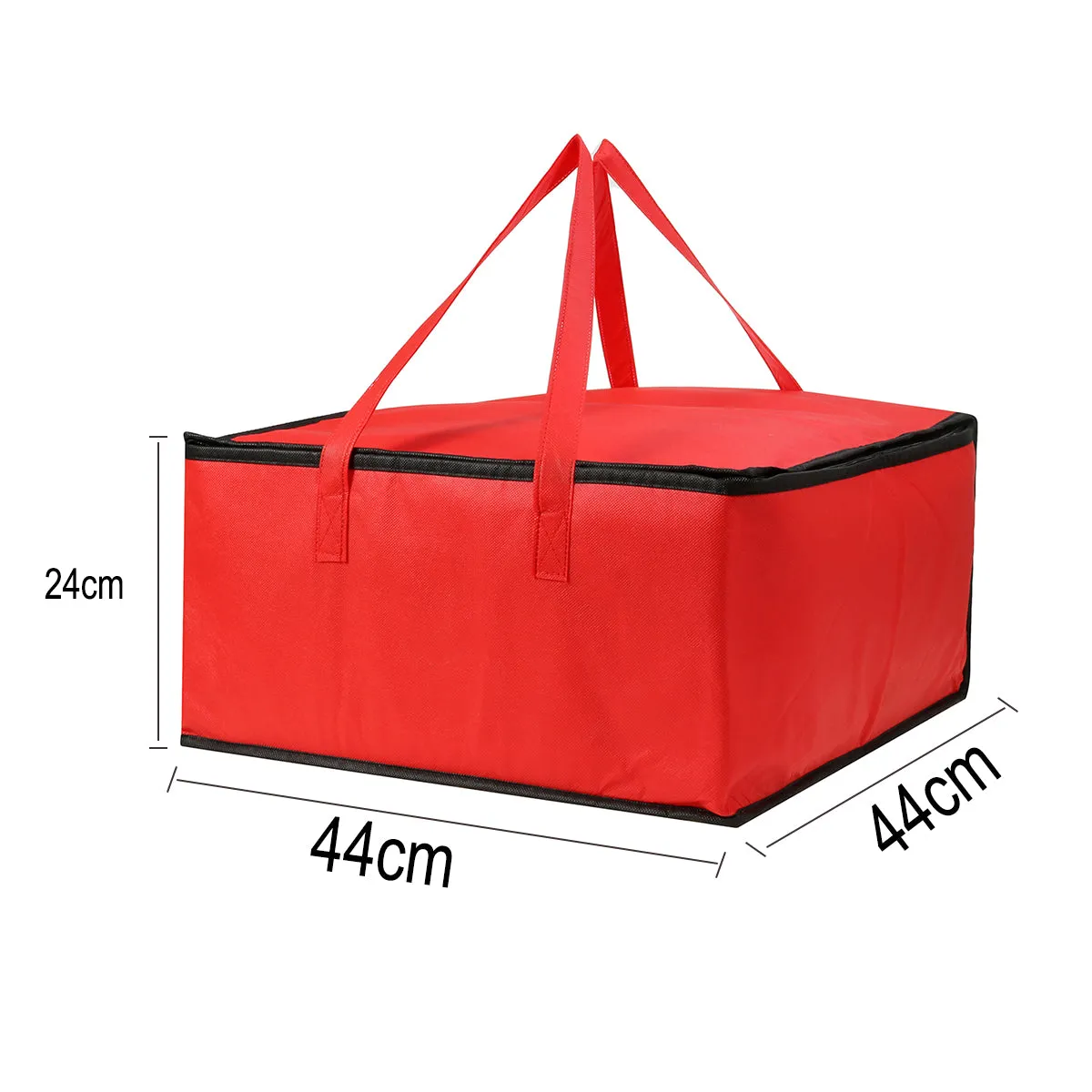 16 Insulated Bag Cooler Bag Insulation Folding BBQ Picnic Portable Ice Pack Food Thermal Bag Food Delivery Bag Pizza Camping Bag"