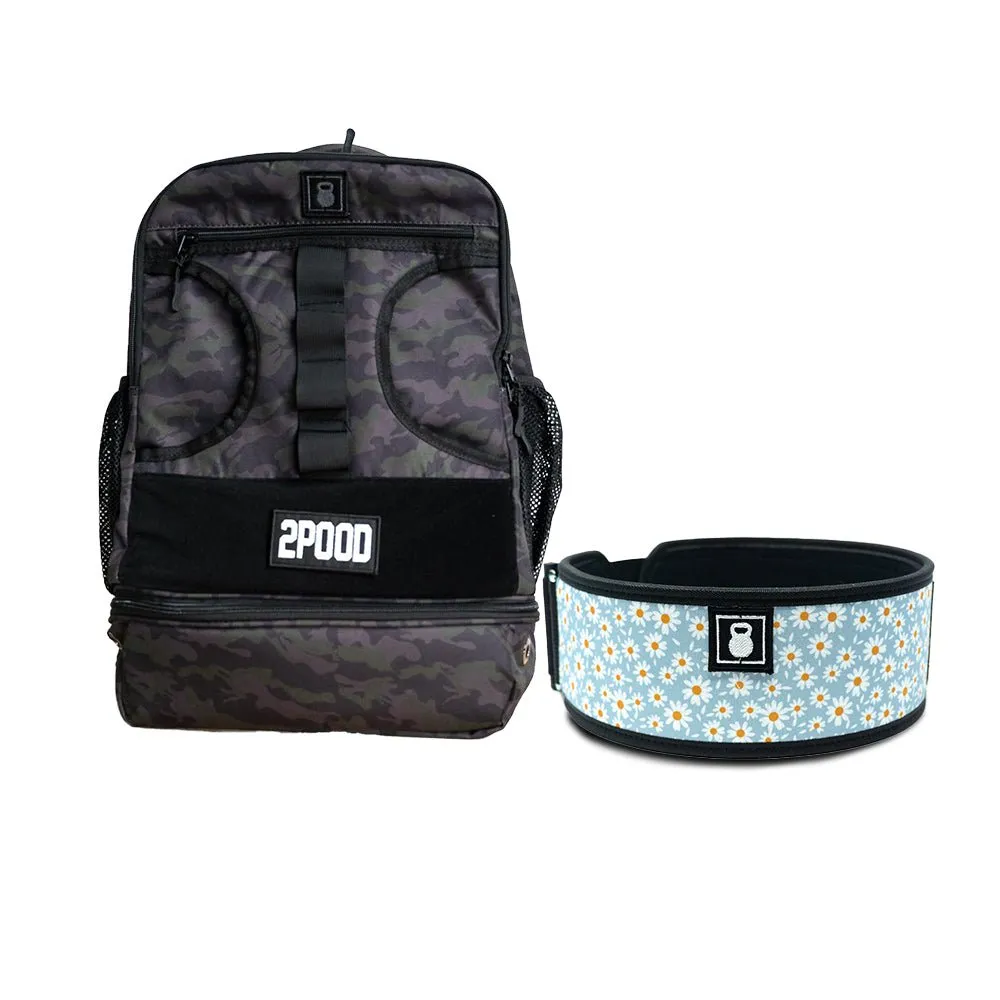 4" Daisies Belt & Backpack 3.0 Bundle