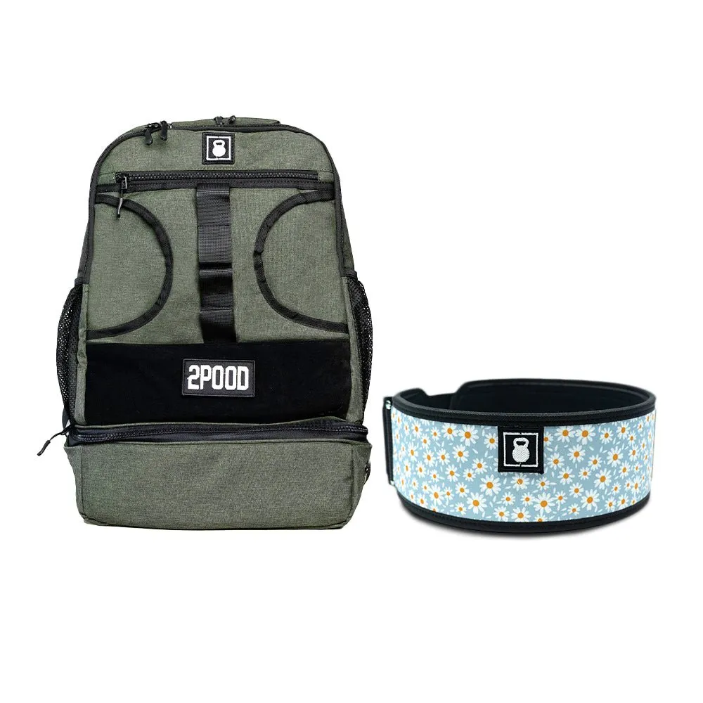 4" Daisies Belt & Backpack 3.0 Bundle