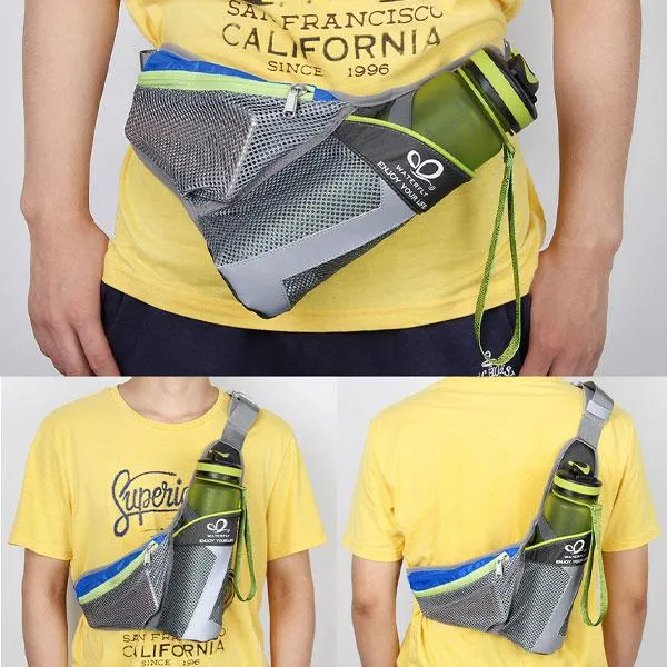 Aonijie Sports Hydration Mesh Belt With bottle holder E865