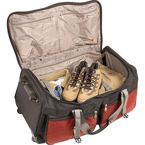 Athalon 29" 15 Pocket Duffel Denim Rain Rolling, One Size