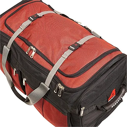 Athalon 29" 15 Pocket Duffel Denim Rain Rolling, One Size