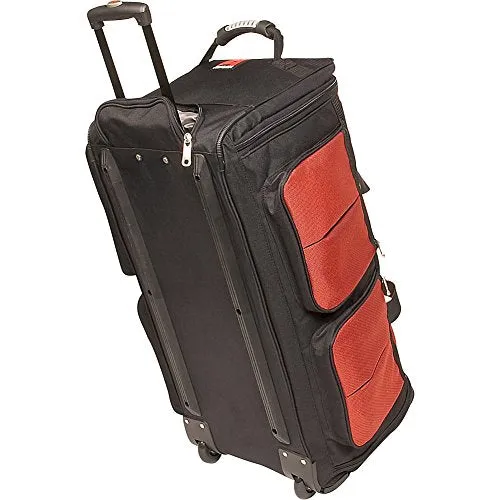 Athalon 29" 15 Pocket Duffel Denim Rain Rolling, One Size