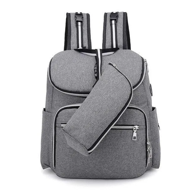Baby Diaper Backpack XY20090002A- GREY