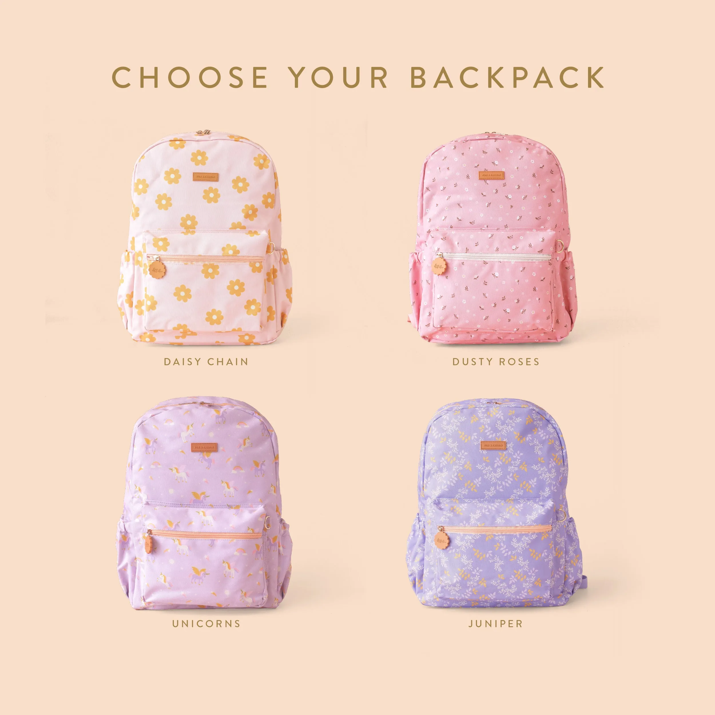 Backpack   Lunch Bag 4-Pack Bundle - (PREORDER - 7 FEB)