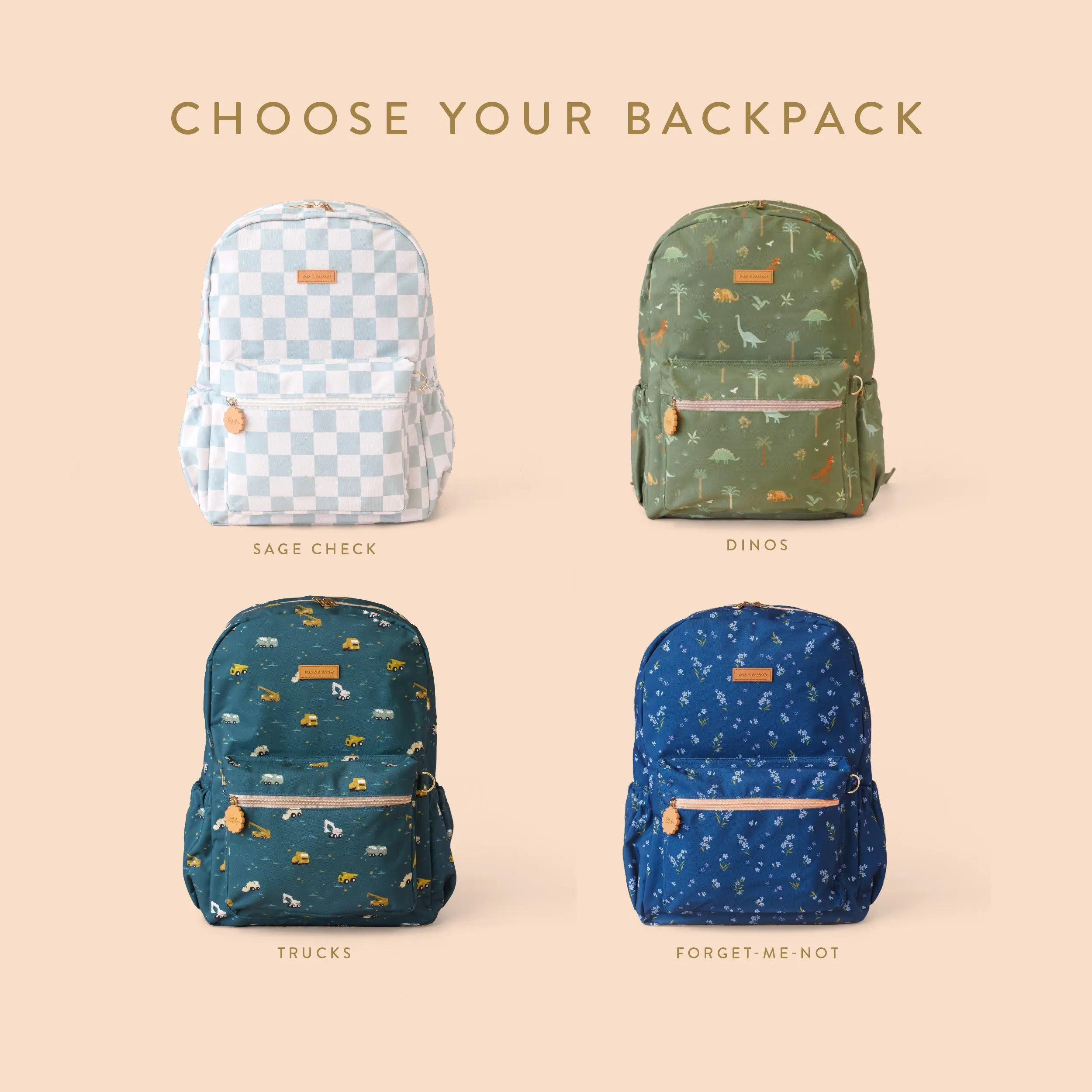 Backpack   Lunch Bag 4-Pack Bundle - (PREORDER - 7 FEB)