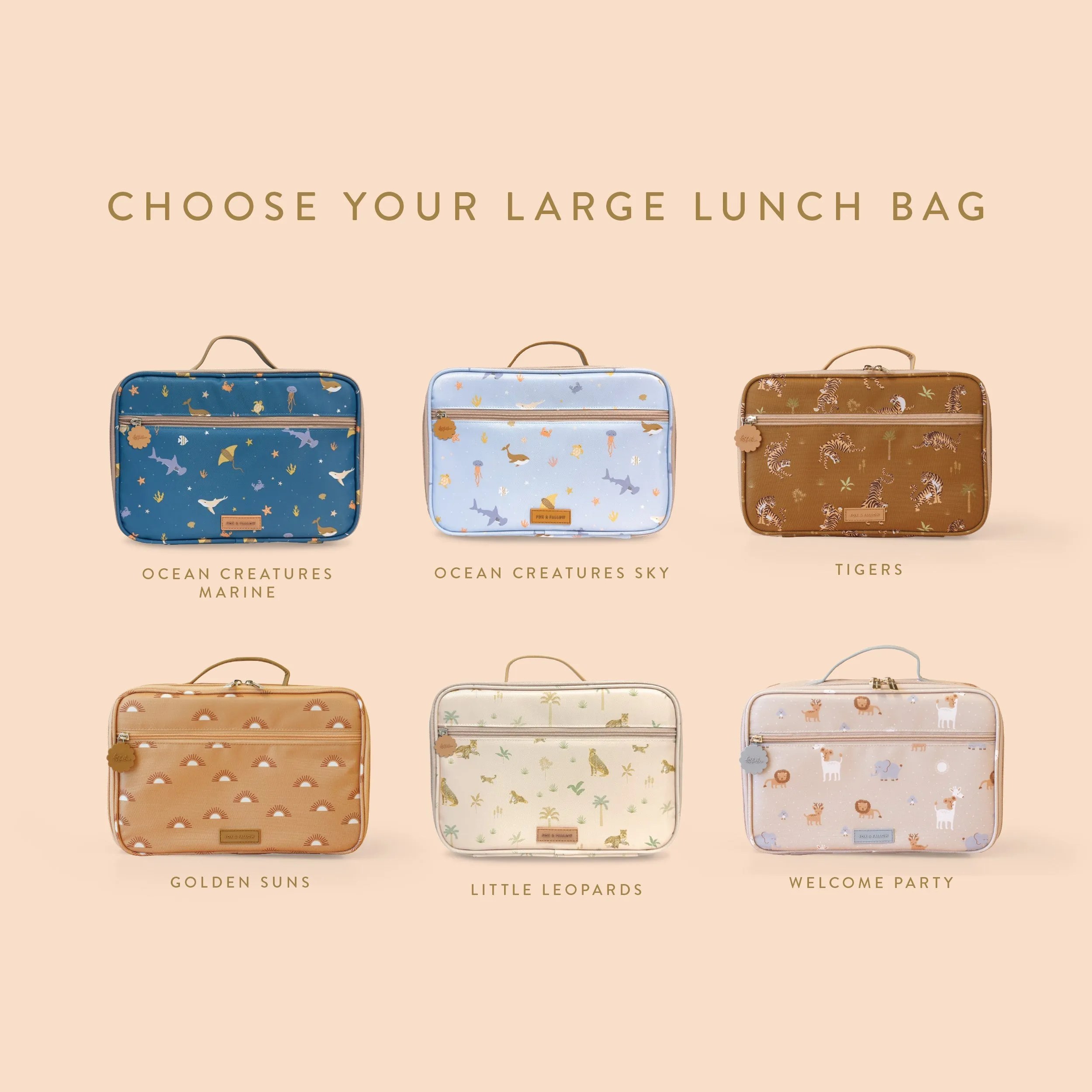 Backpack   Lunch Bag 4-Pack Bundle - (PREORDER - 7 FEB)
