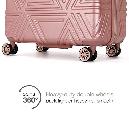 Badgley Mischka Modern trolley Contour 3 Piece Expandable Spinner
