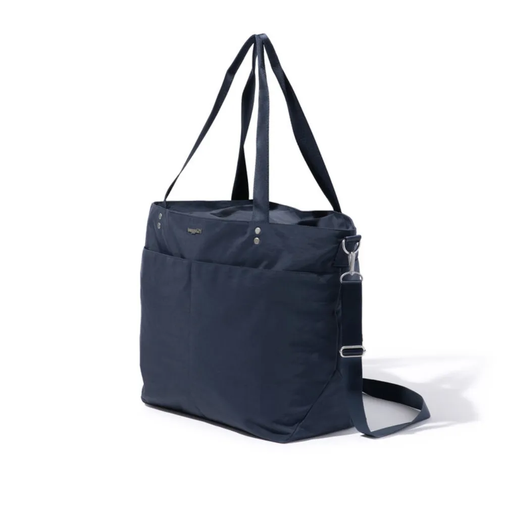 Baggallini Large Carryall French Navy Tote Bag (Women's)