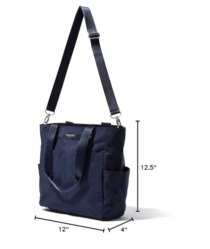 Baggallini Womens Carryall Daily Tote, French Navy