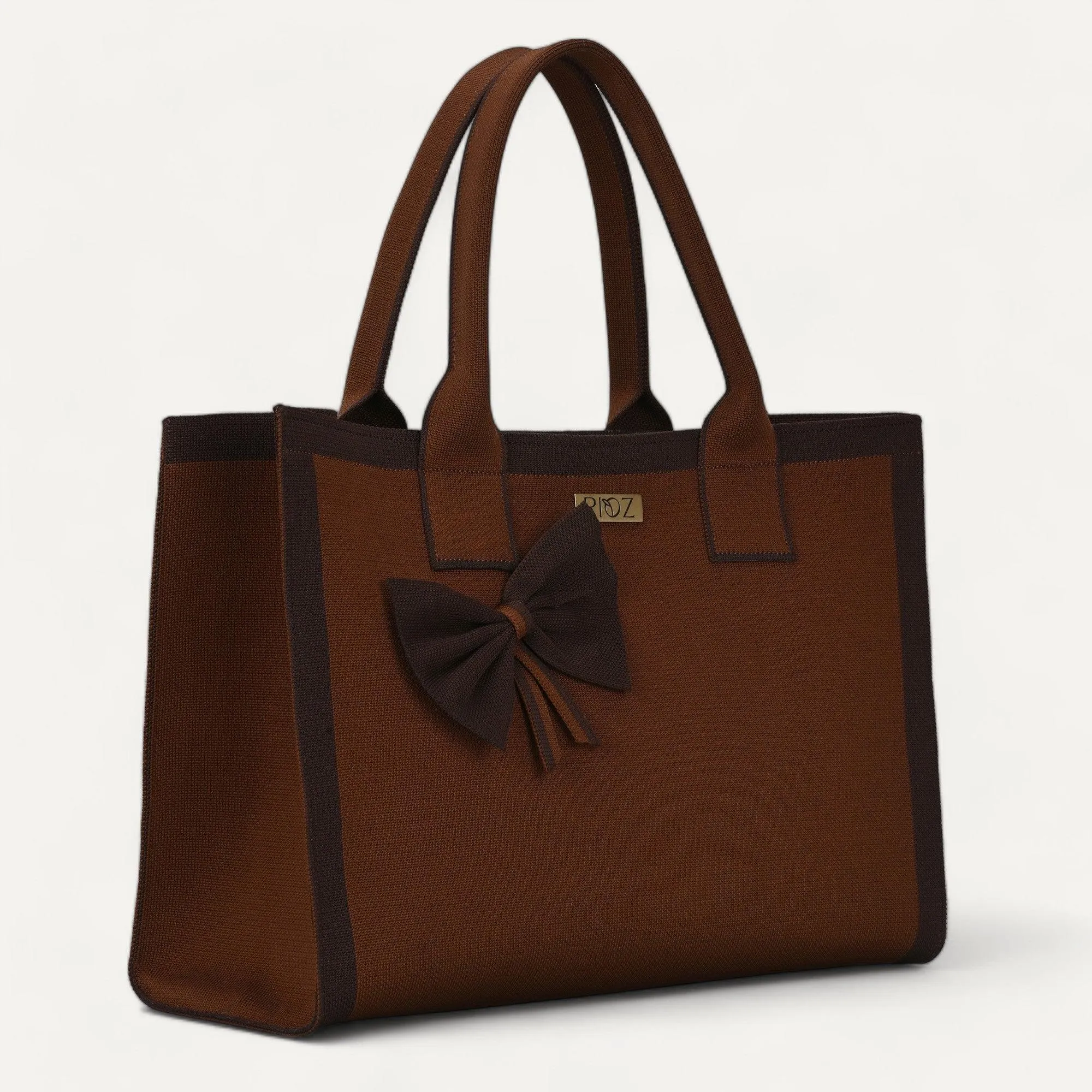 Bloom- Zipper Book Tote Bag