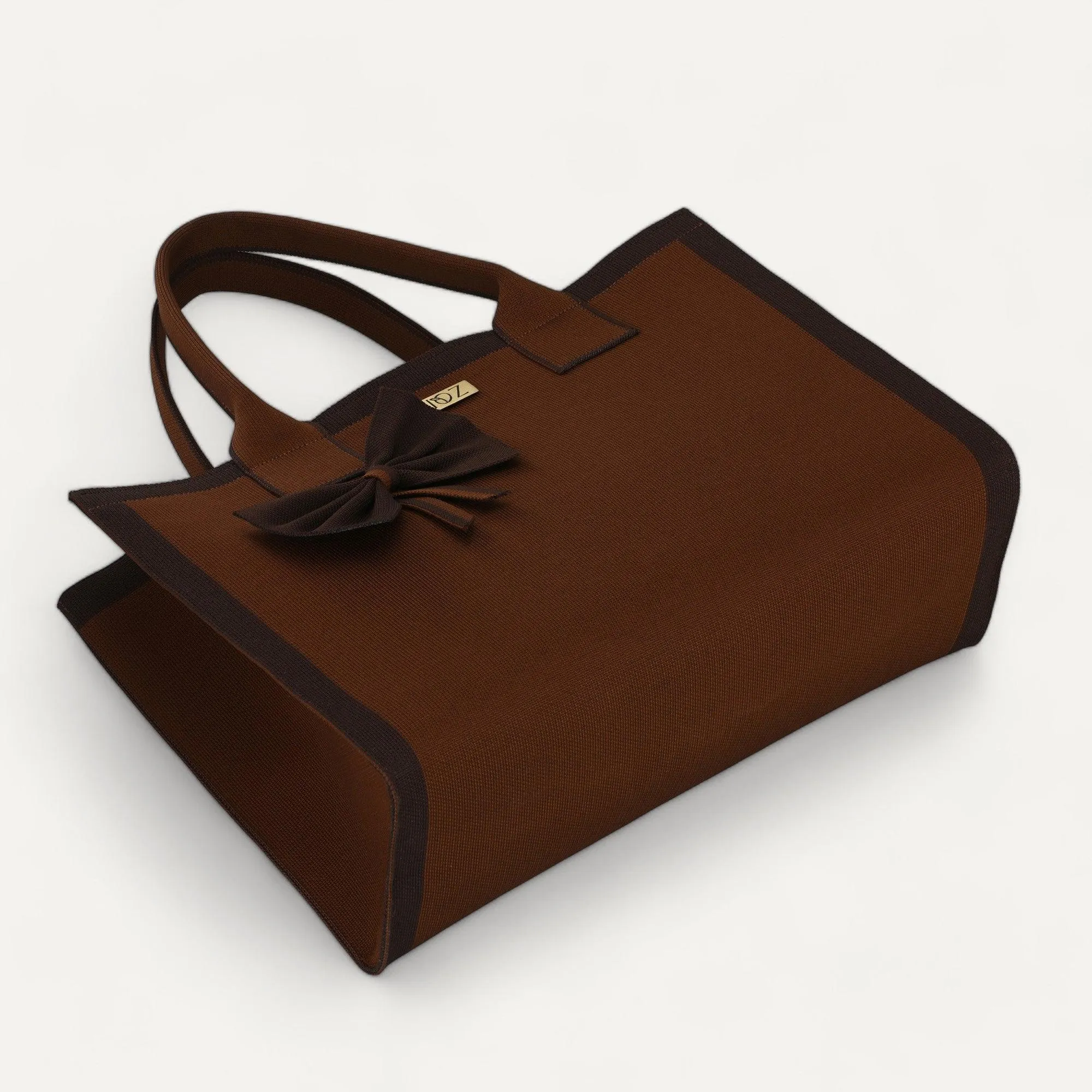 Bloom- Zipper Book Tote Bag