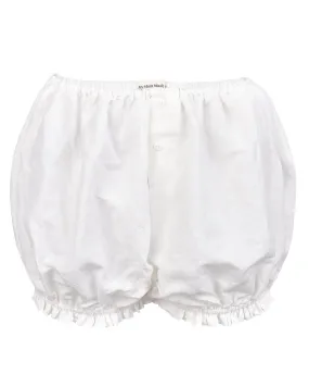 Bloomer Shorts - White