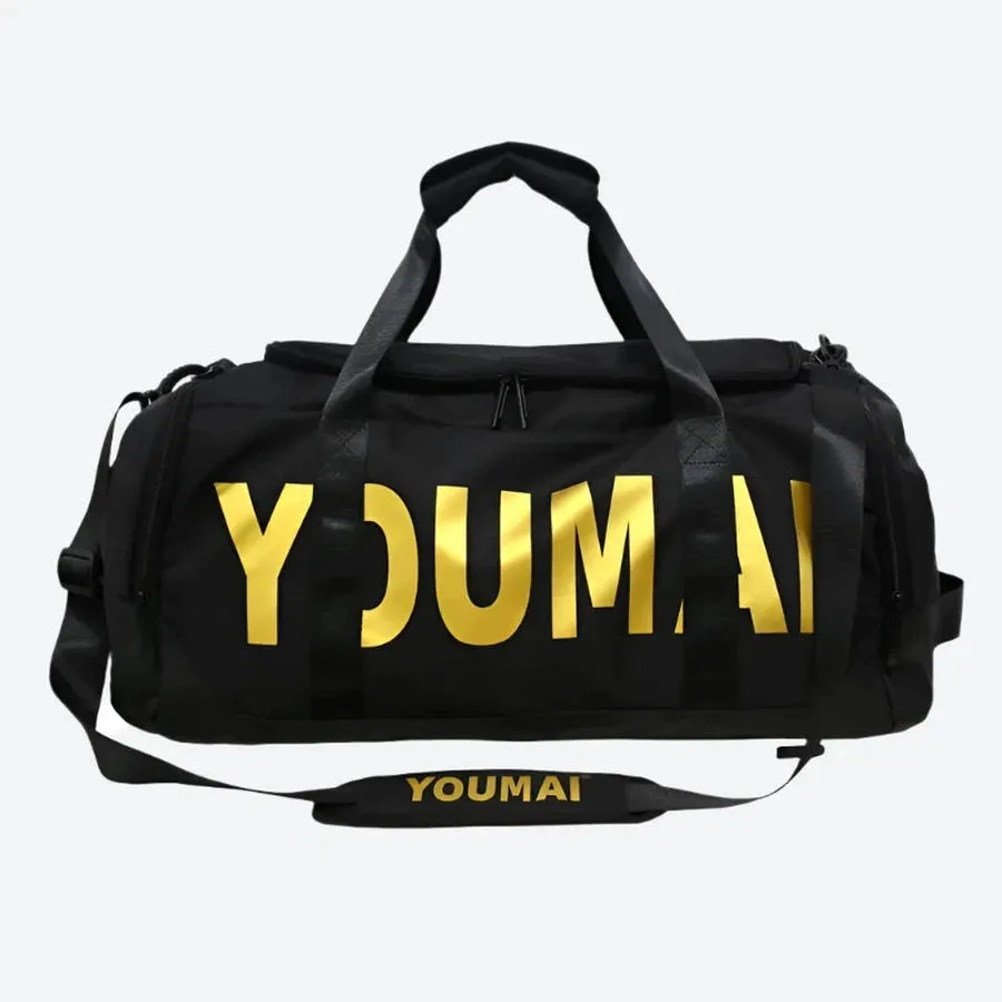 Bold Red Sports Duffel Bags
