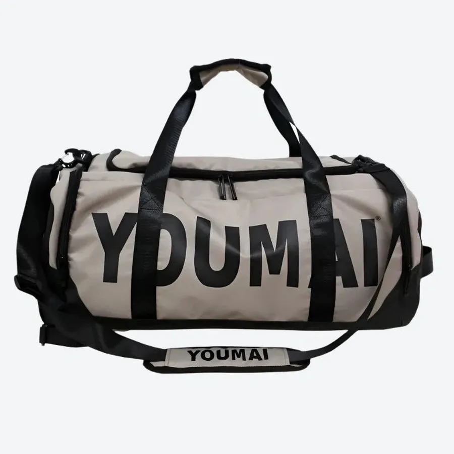 Bold Red Sports Duffel Bags