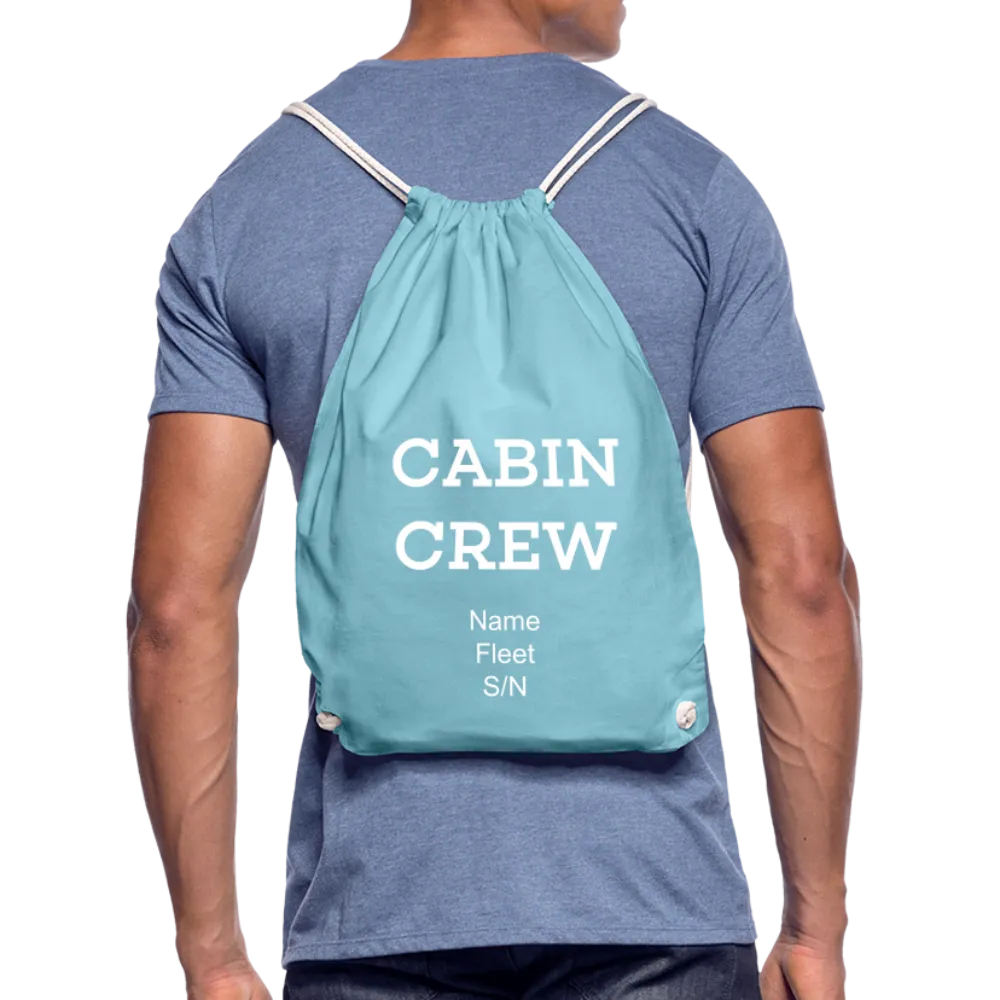 Cabin Crew Drawstring Bag