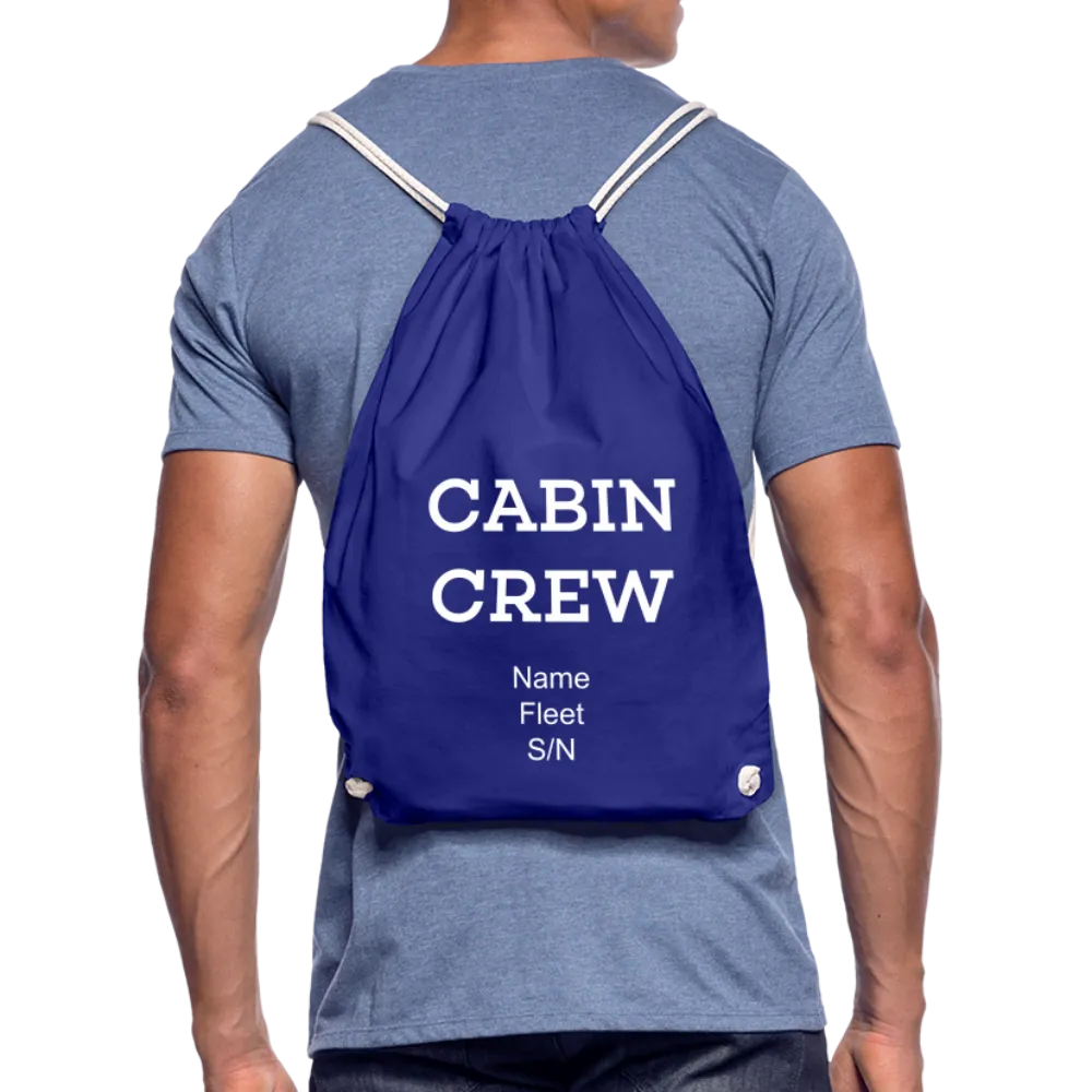 Cabin Crew Drawstring Bag