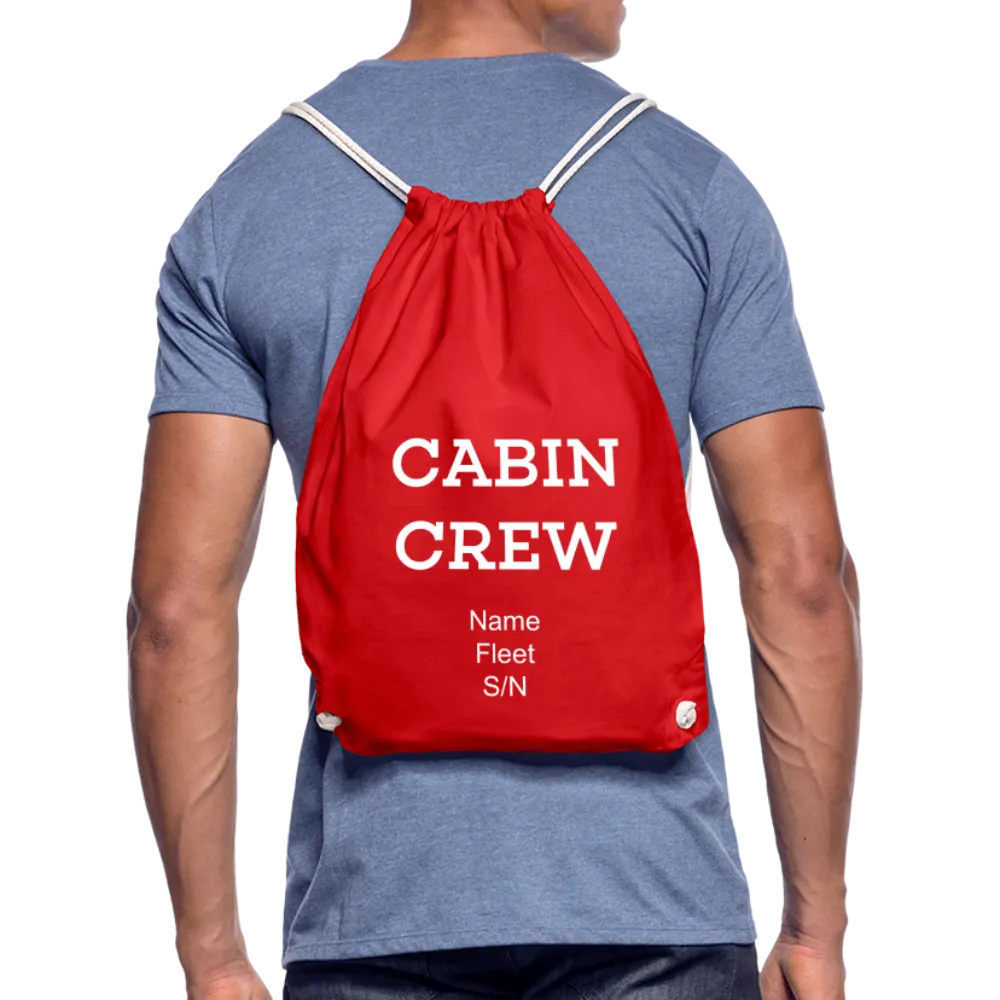 Cabin Crew Drawstring Bag
