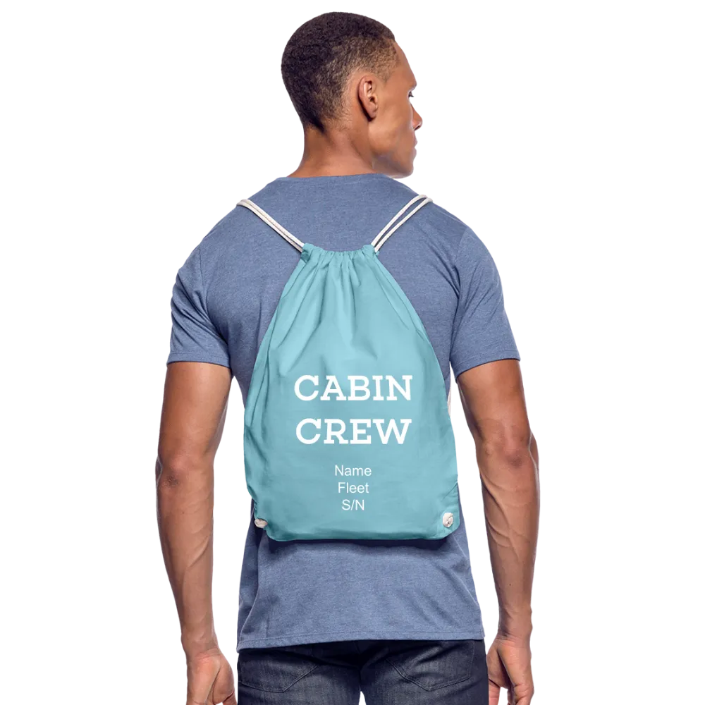 Cabin Crew Drawstring Bag