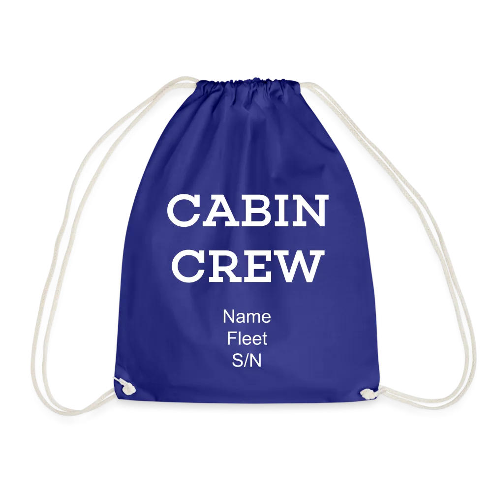 Cabin Crew Drawstring Bag