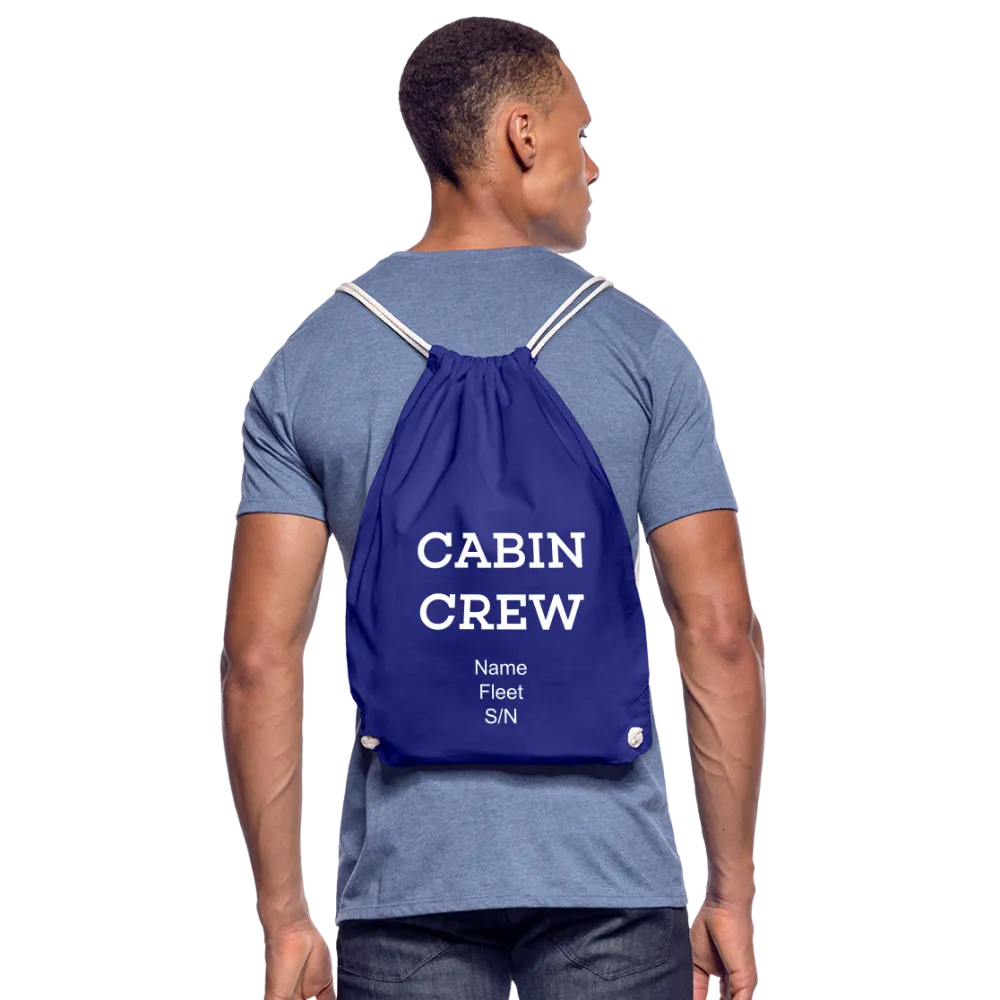 Cabin Crew Drawstring Bag