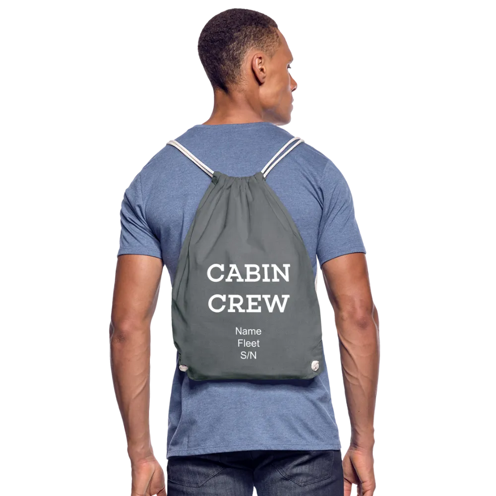 Cabin Crew Drawstring Bag