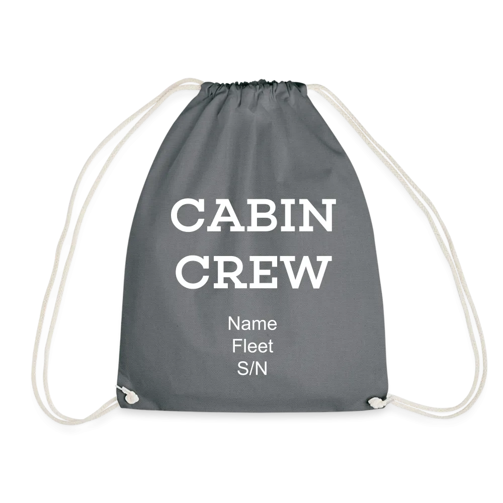 Cabin Crew Drawstring Bag