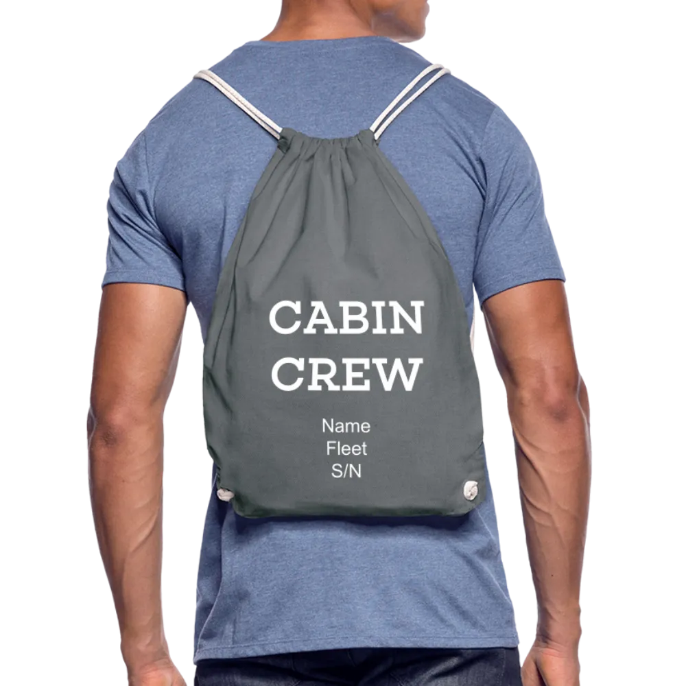 Cabin Crew Drawstring Bag