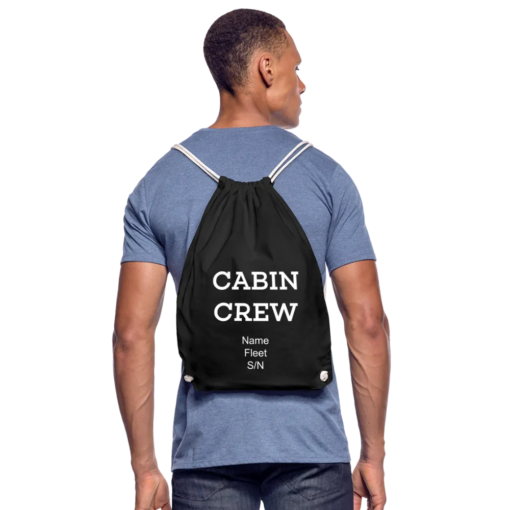 Cabin Crew Drawstring Bag