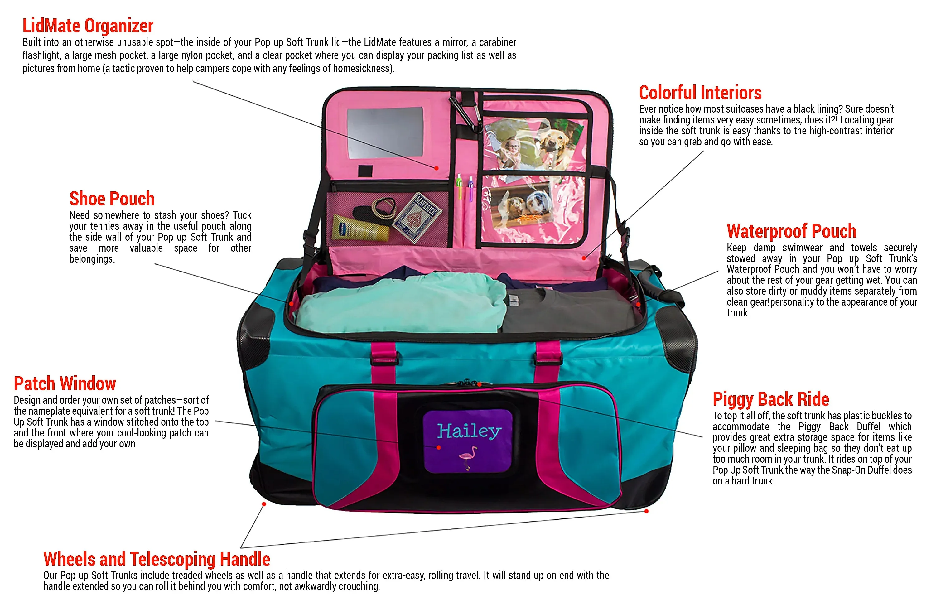 C&N Pop Up Soft Camp Trunk™ Duffle