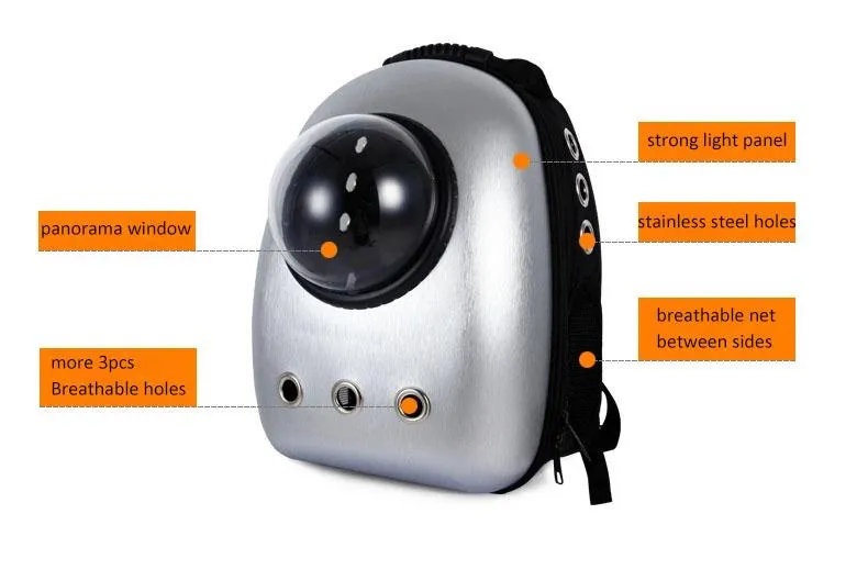Cat Window Backpack - Space Capsule Cat Carrier