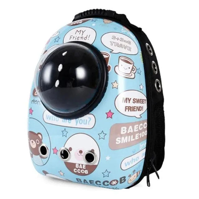 Cat Window Backpack - Space Capsule Cat Carrier