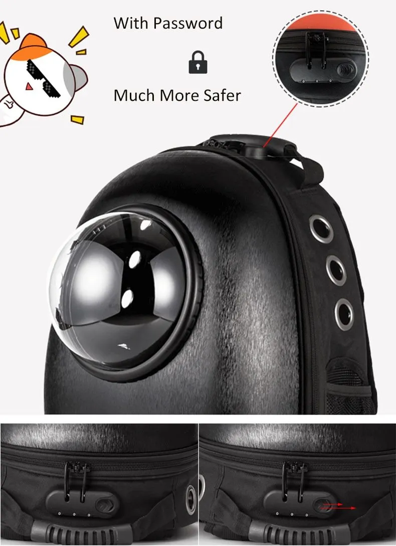 Cat Window Backpack - Space Capsule Cat Carrier