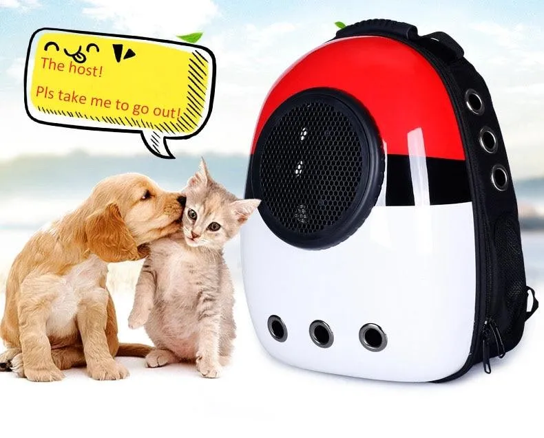 Cat Window Backpack - Space Capsule Cat Carrier