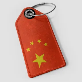 Chinese Flag - Luggage Tag