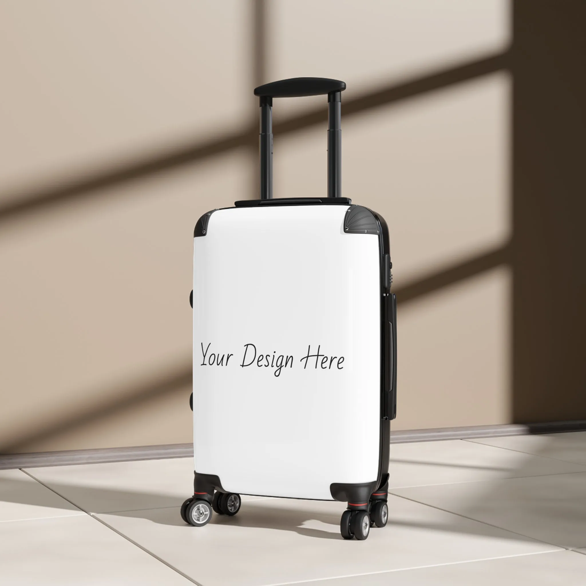 Custom Travel Suitcase - Personalized Luggage for Wanderlust, Vacation, Adventure - Gift for Travelers, Honeymooners,