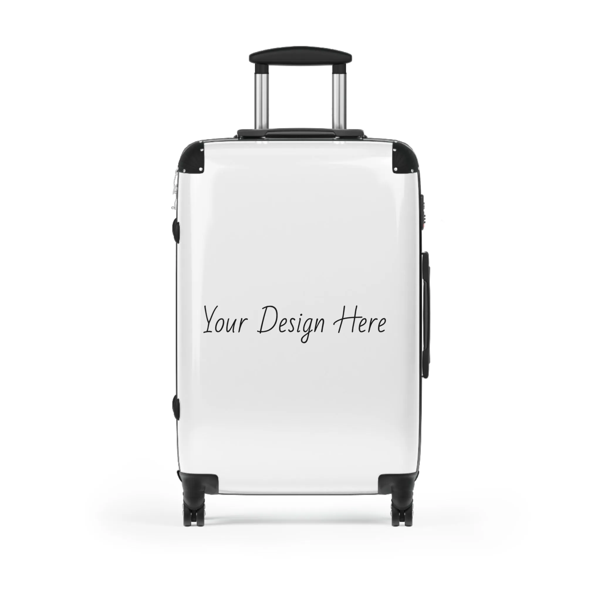 Custom Travel Suitcase - Personalized Luggage for Wanderlust, Vacation, Adventure - Gift for Travelers, Honeymooners,