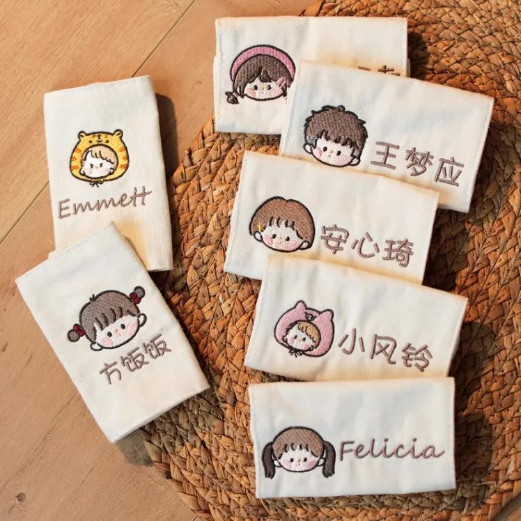 Customised Velcro Strap Label Tag Personalised Gift Party Favour