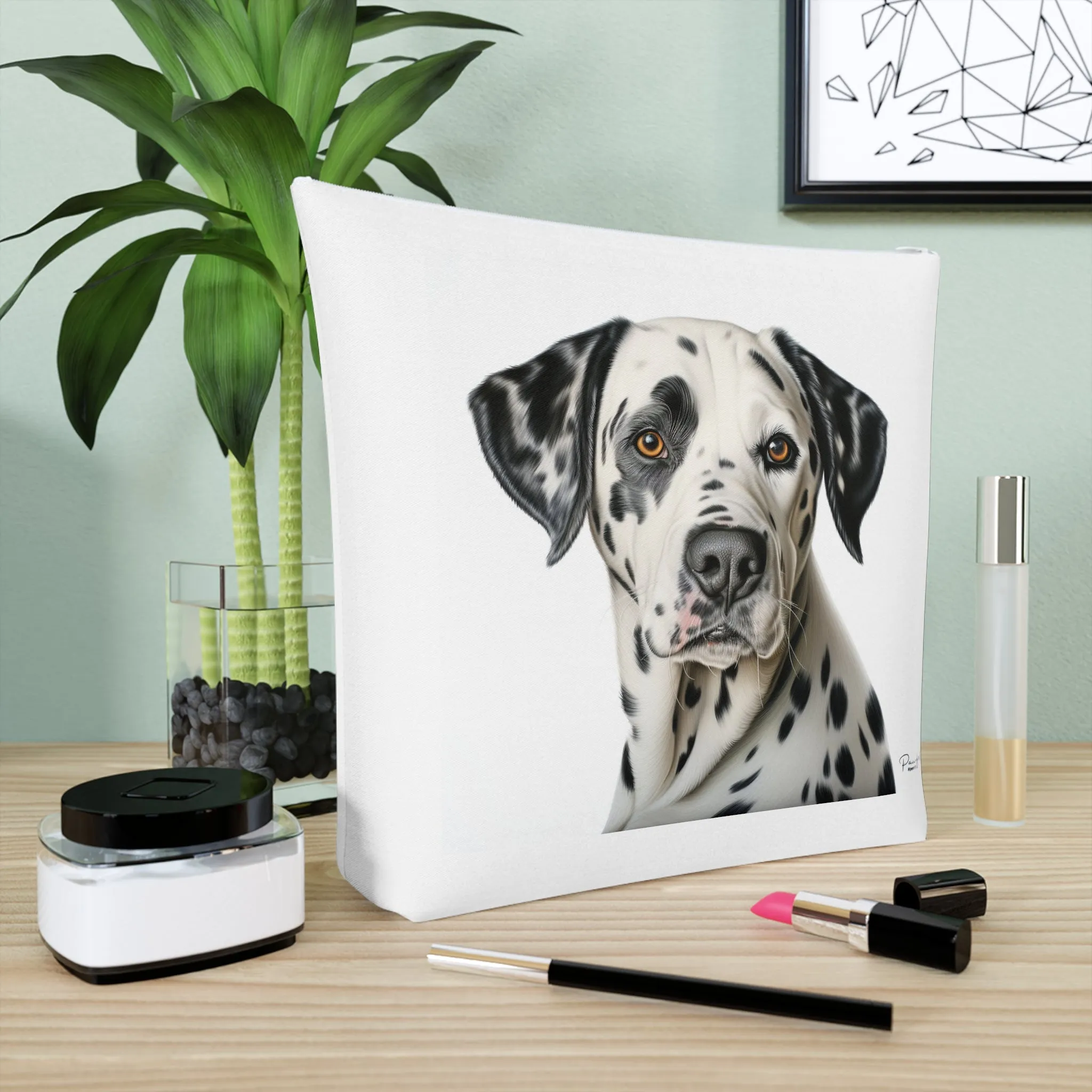 Dalmation Cotton Cosmetic Bag