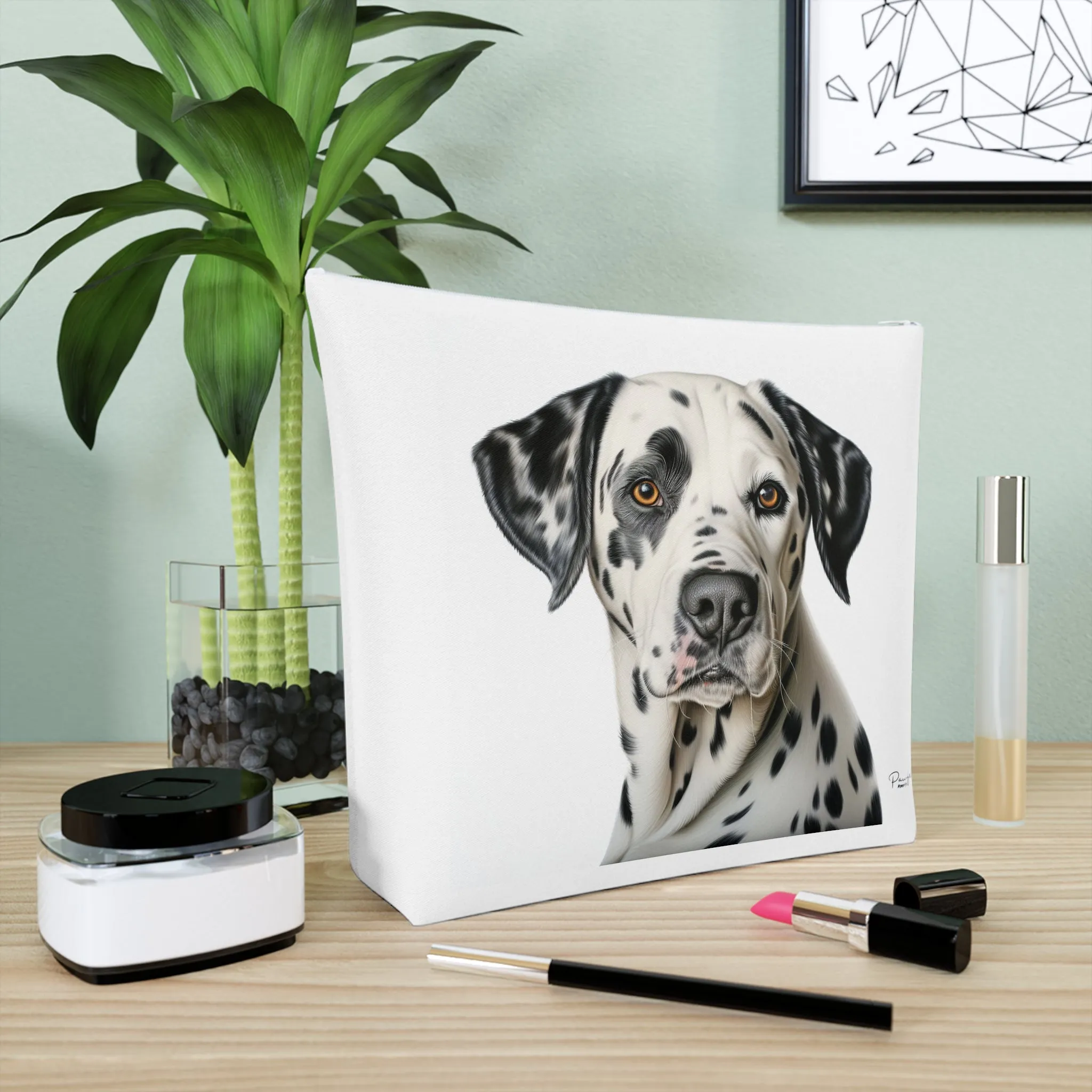 Dalmation Cotton Cosmetic Bag
