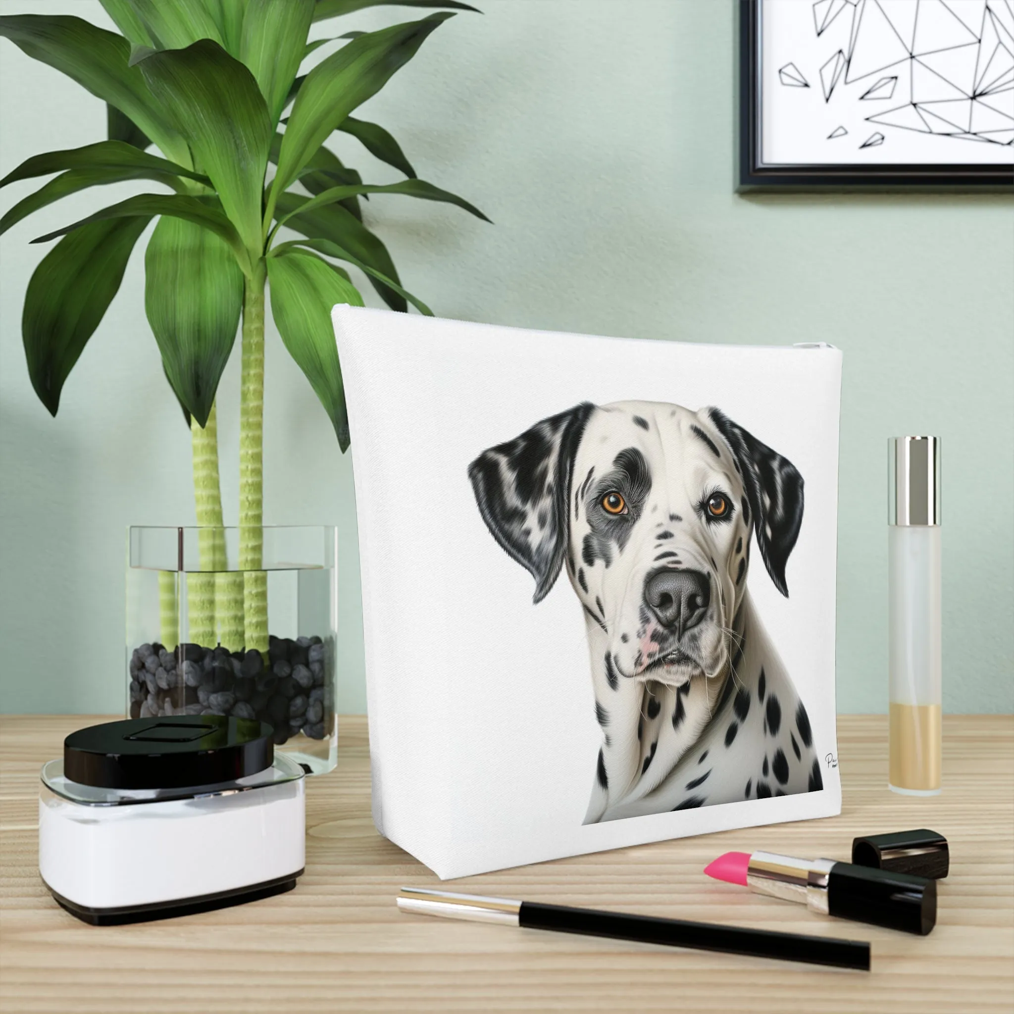 Dalmation Cotton Cosmetic Bag