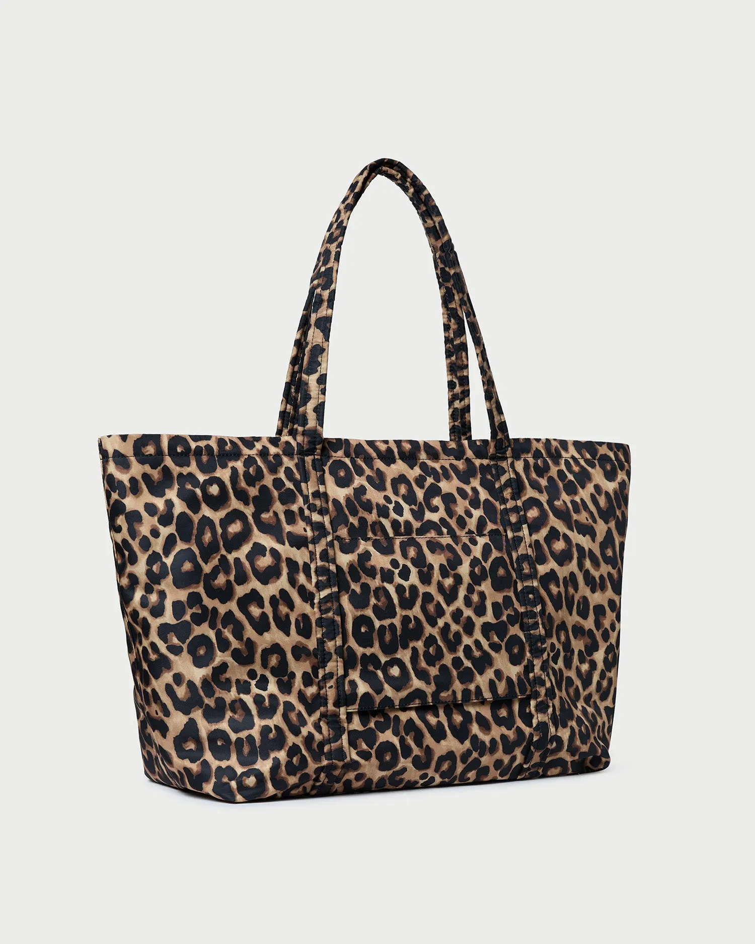 Dina Leopard Travel Tote