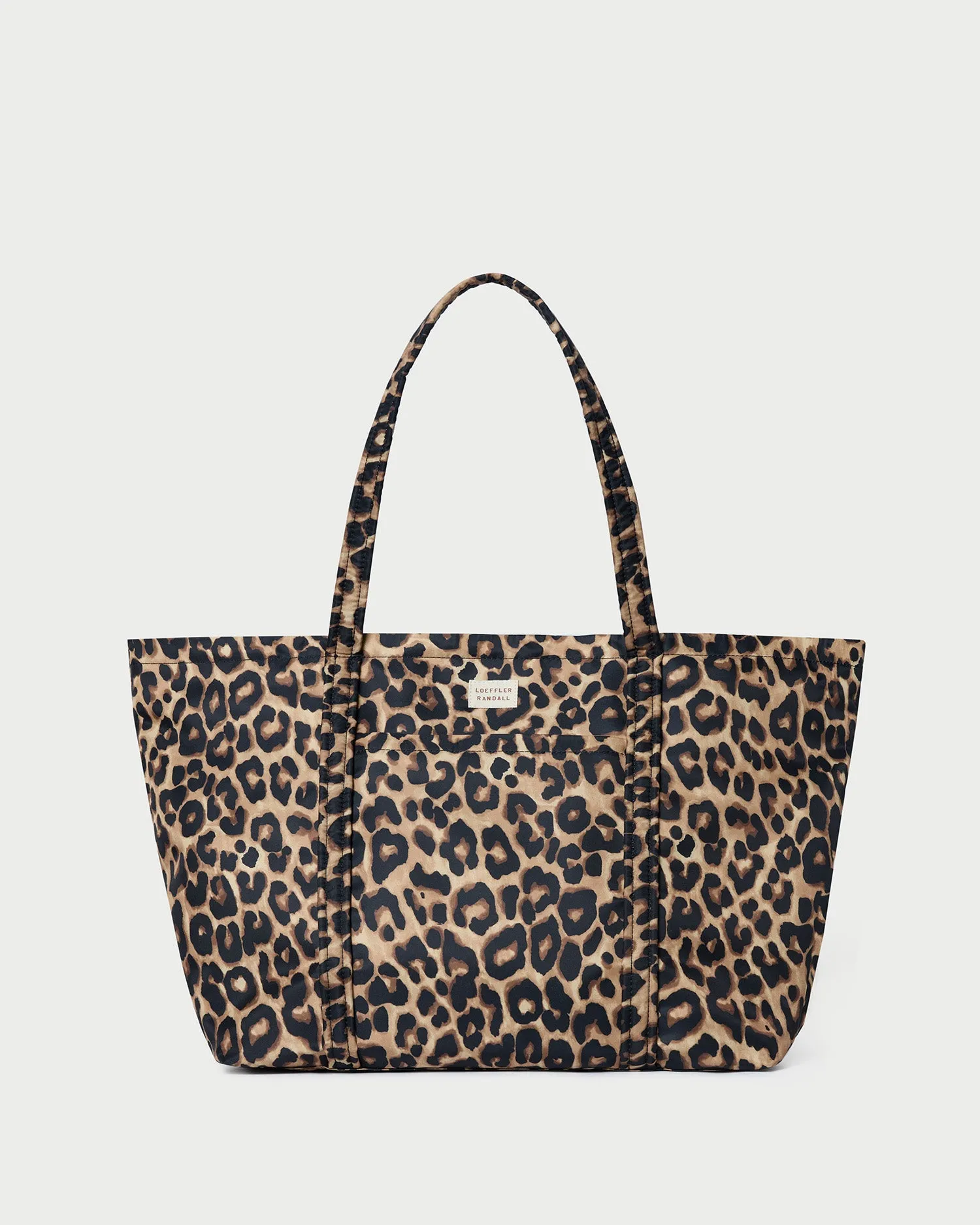 Dina Leopard Travel Tote
