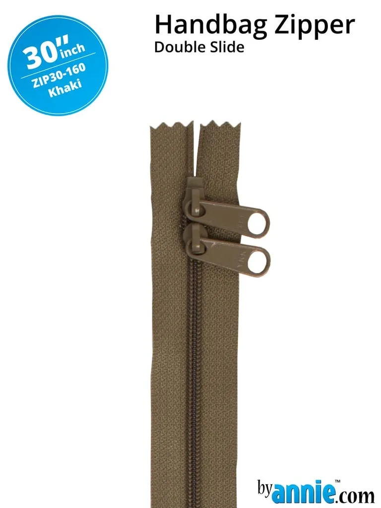 Double-Slide Zipper - 30"