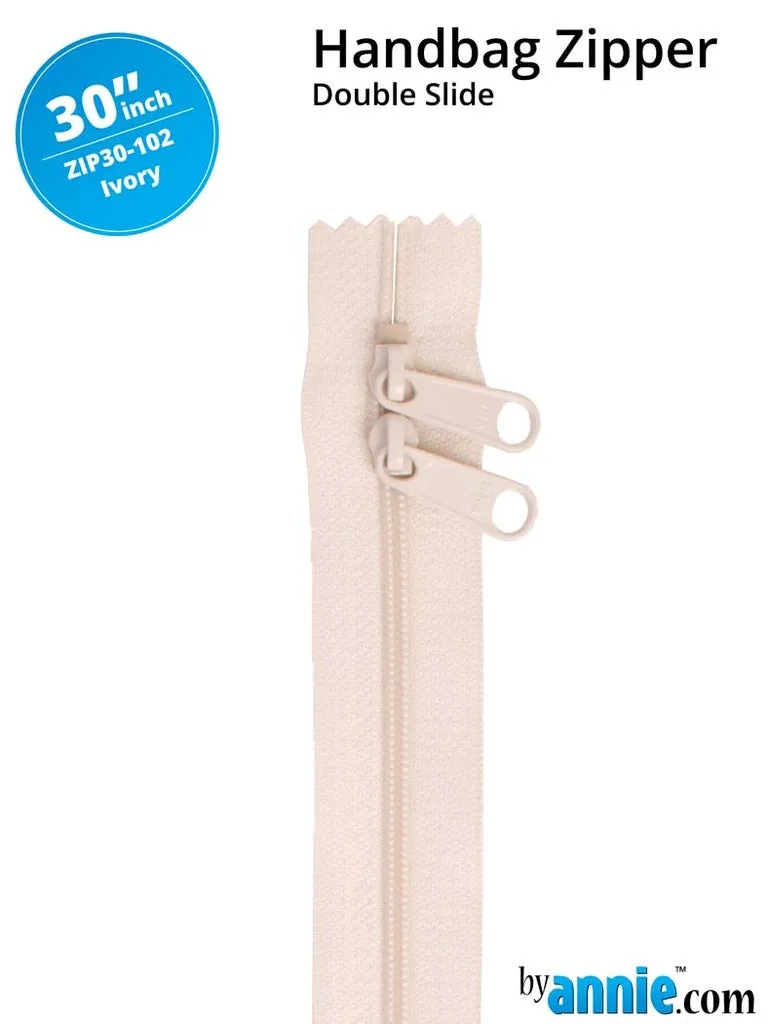 Double-Slide Zipper - 30"