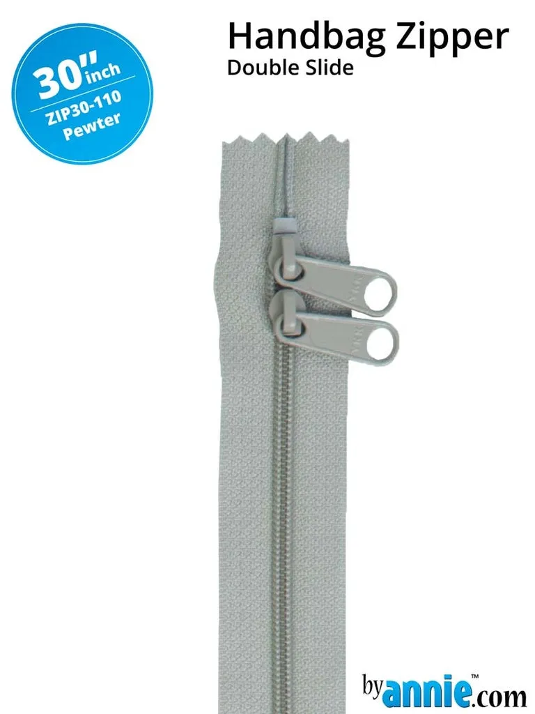 Double-Slide Zipper - 30"