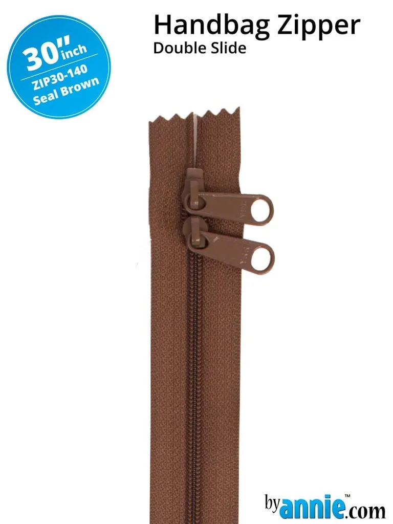 Double-Slide Zipper - 30"
