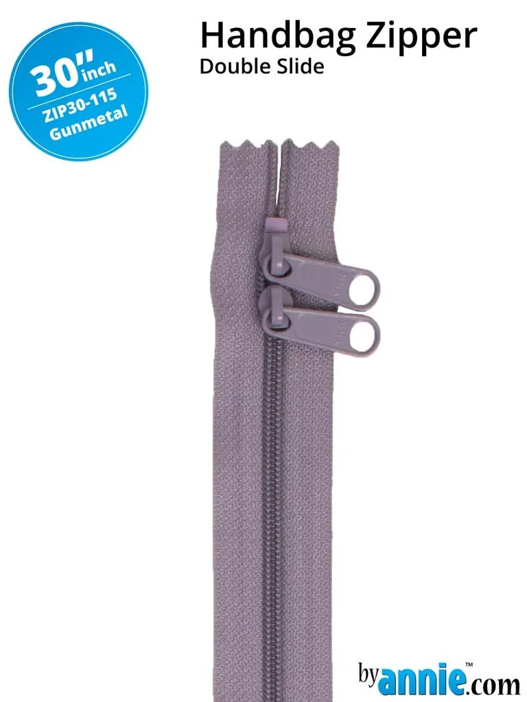 Double-Slide Zipper - 30"