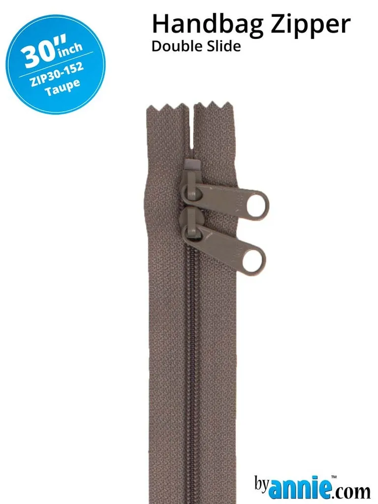 Double-Slide Zipper - 30"