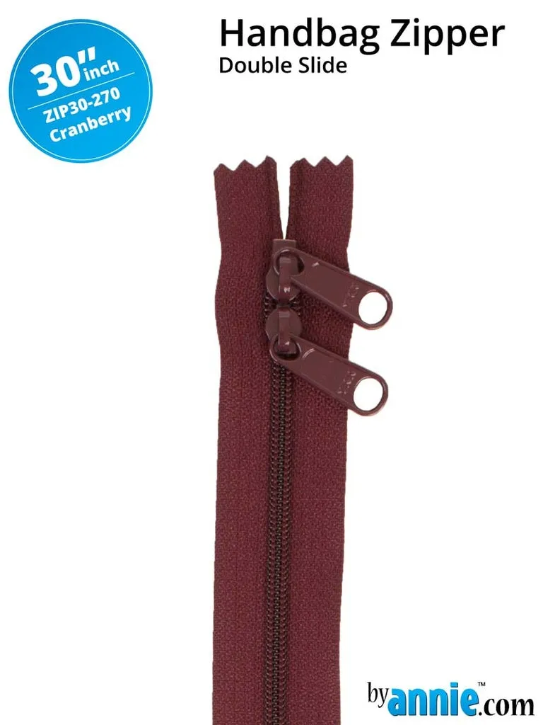 Double-Slide Zipper - 30"